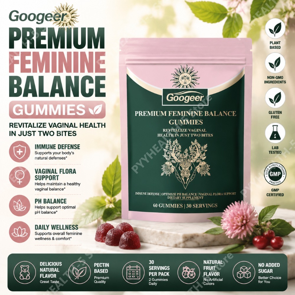 Vitamin C Powder - Жевательные конфеты Googeer для женщин с