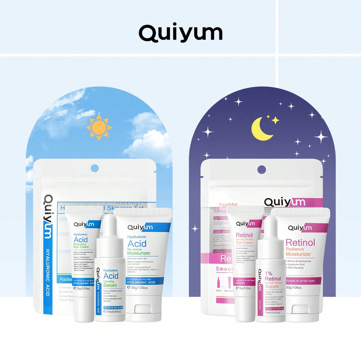 Skincare Skintific - Набор для ухода за кожей QUIYUM