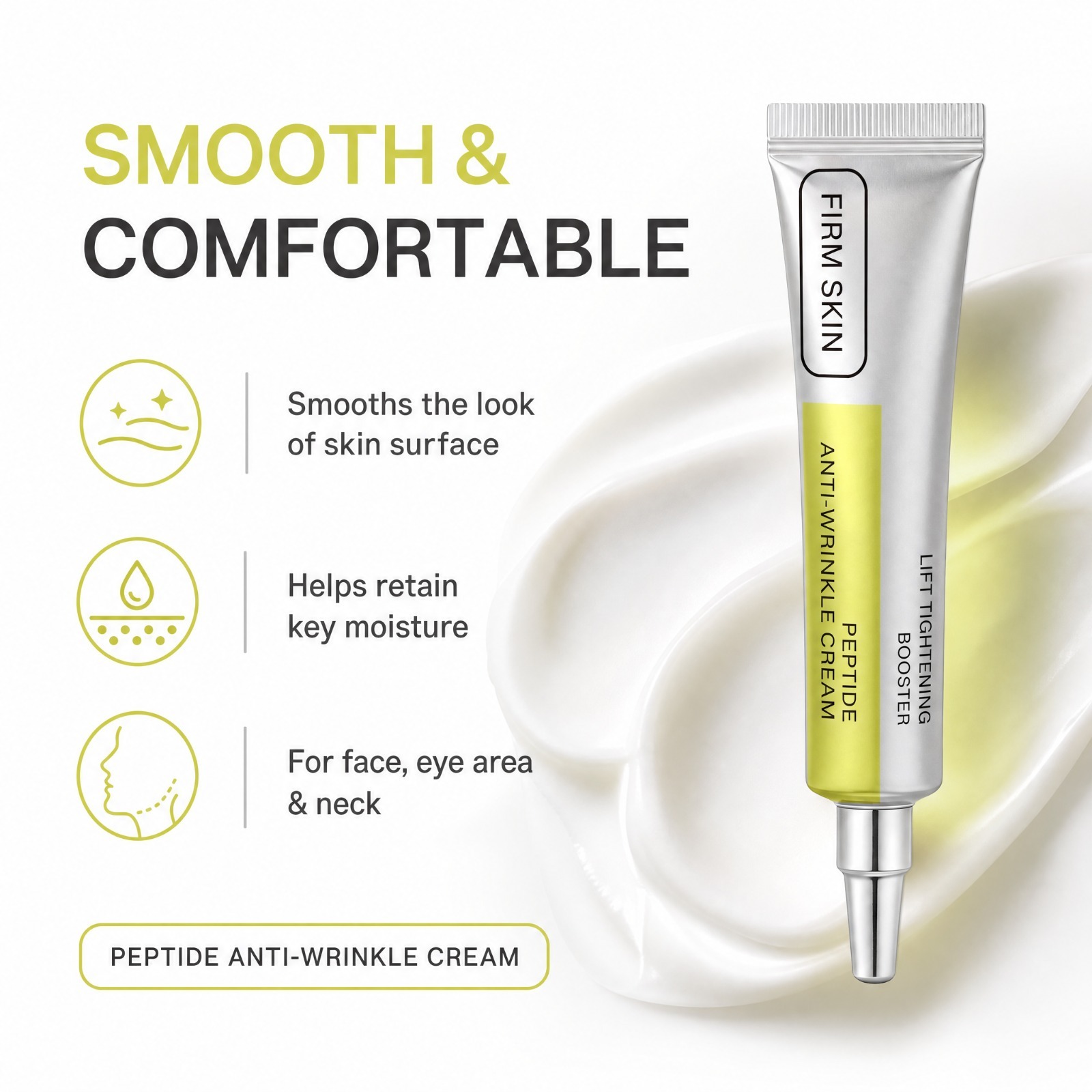 Пептидный крем для лица с рети – обзор и цена Skincare Skintific
